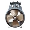 front view of fixed-pitch bow thruster