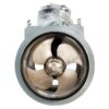 front view of controllable-pitch bow thruster