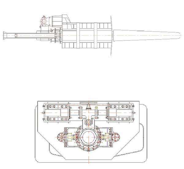dimensions of flexible fin stabilizer